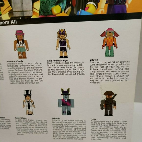 New ROBLOX Celebrity Collection Series 1 Exclusive 12 Figures 18 pc Shopgirl Cat - Picture 8 of 12